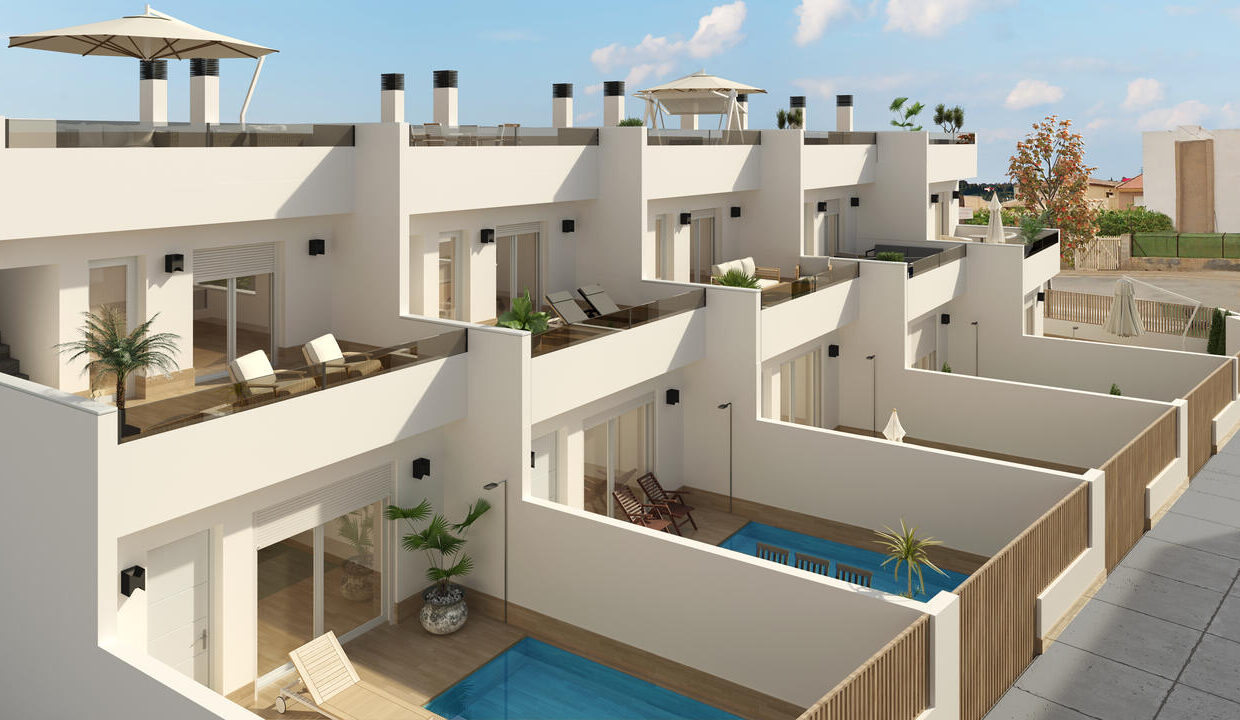 Three bed Townhouses in Murcia