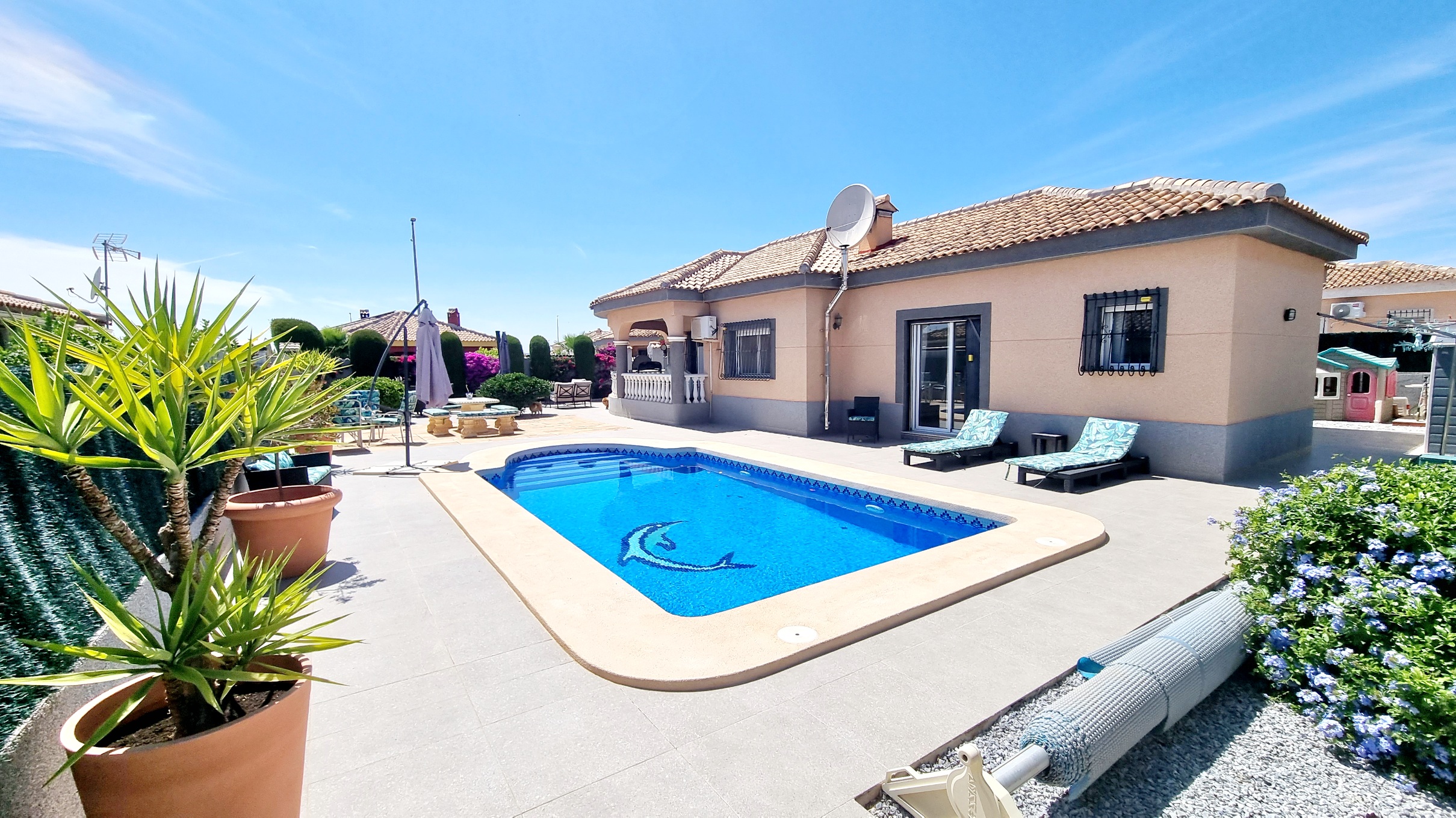 4 bedroom detached villa with private pool for sale – Lo Santiago – Murcia