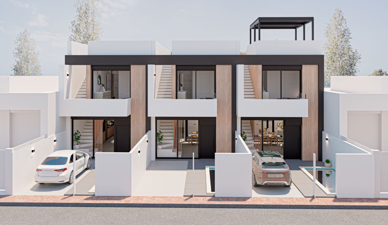 Three Bed Townhouses in Murcia