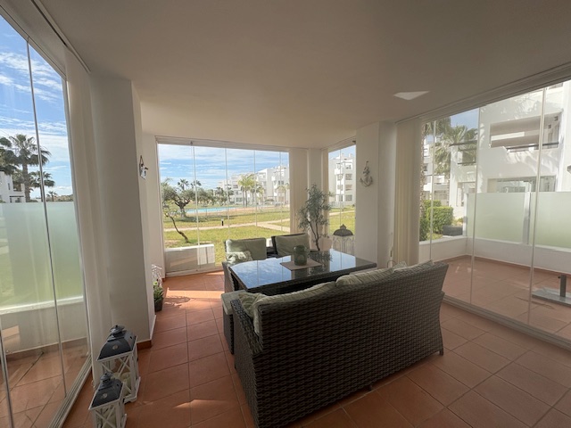 2 bed 1 bath ground floor Mid Term Rental – Las Terrazas Golf Resort, Roldan, Murcia