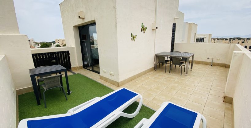 2 Bed, 2 Bath Penthouse For Sale – Corvera Golf & Country Club, Murcia