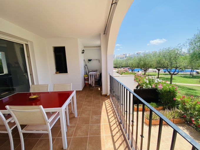2 Bed, 1 Bath South-Facing Apartment For Sale – La Torre Golf Resort, Murcia