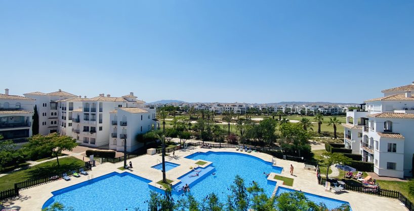 2 Bed, 1 Bath Penthouse Apartment For Sale – La Torre Golf Resort, Murcia